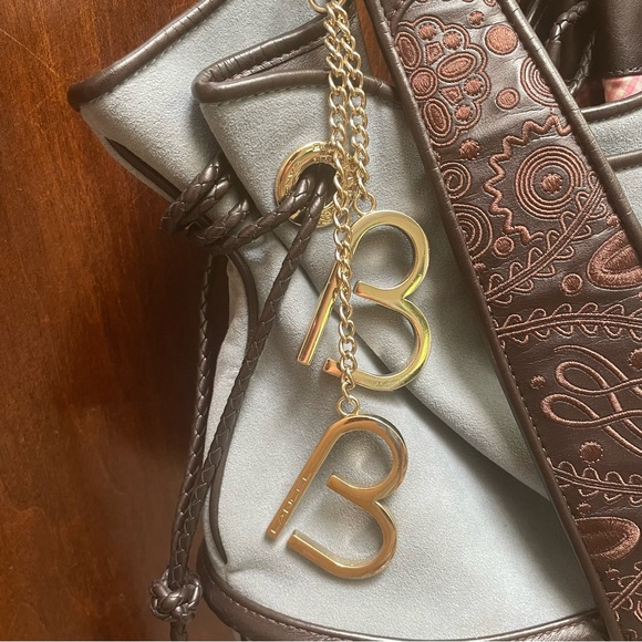 RARE LANCEL PARIS BB Brigitte Bardot bag. Suede blue. - Picture 13 of 16